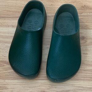 Birkenstock Dark Green Mules
